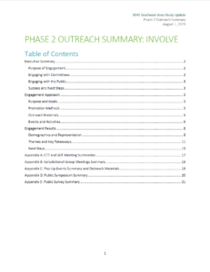Phase 2 Engagement Summary cover